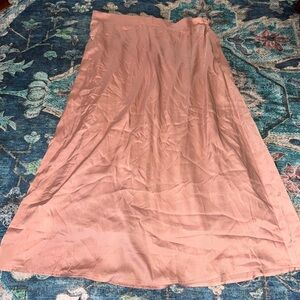 Double Zero Blush Maxi Skirt